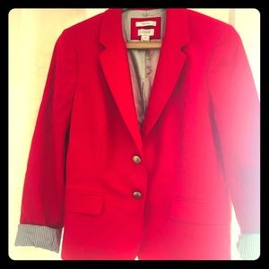 J CREW “Schoolboy” blazer